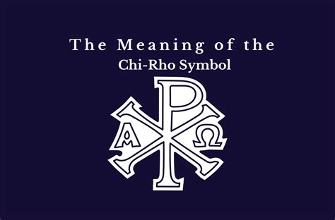 chi rho symbol meaning catholic.